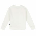 Girls Ivory Logo Sweatshirt, 1, hi-res