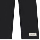Black Logo Joggers , 1, hi-res