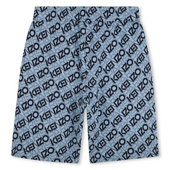 Boys Blue Logo Shorts