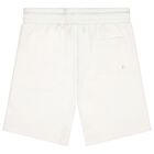 Boys White Logo Shorts, 5, hi-res