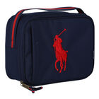 Boys Navy Logo Lunch Box, 1, hi-res