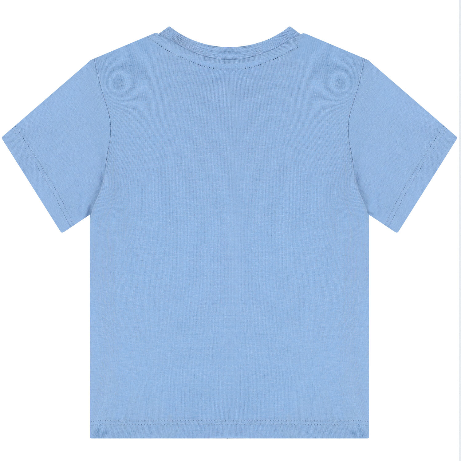 Younger Boys White Logo Polo Shirt, 1, hi-res