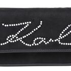 Girls Black Logo Handbag ( 17cm ), 1, hi-res