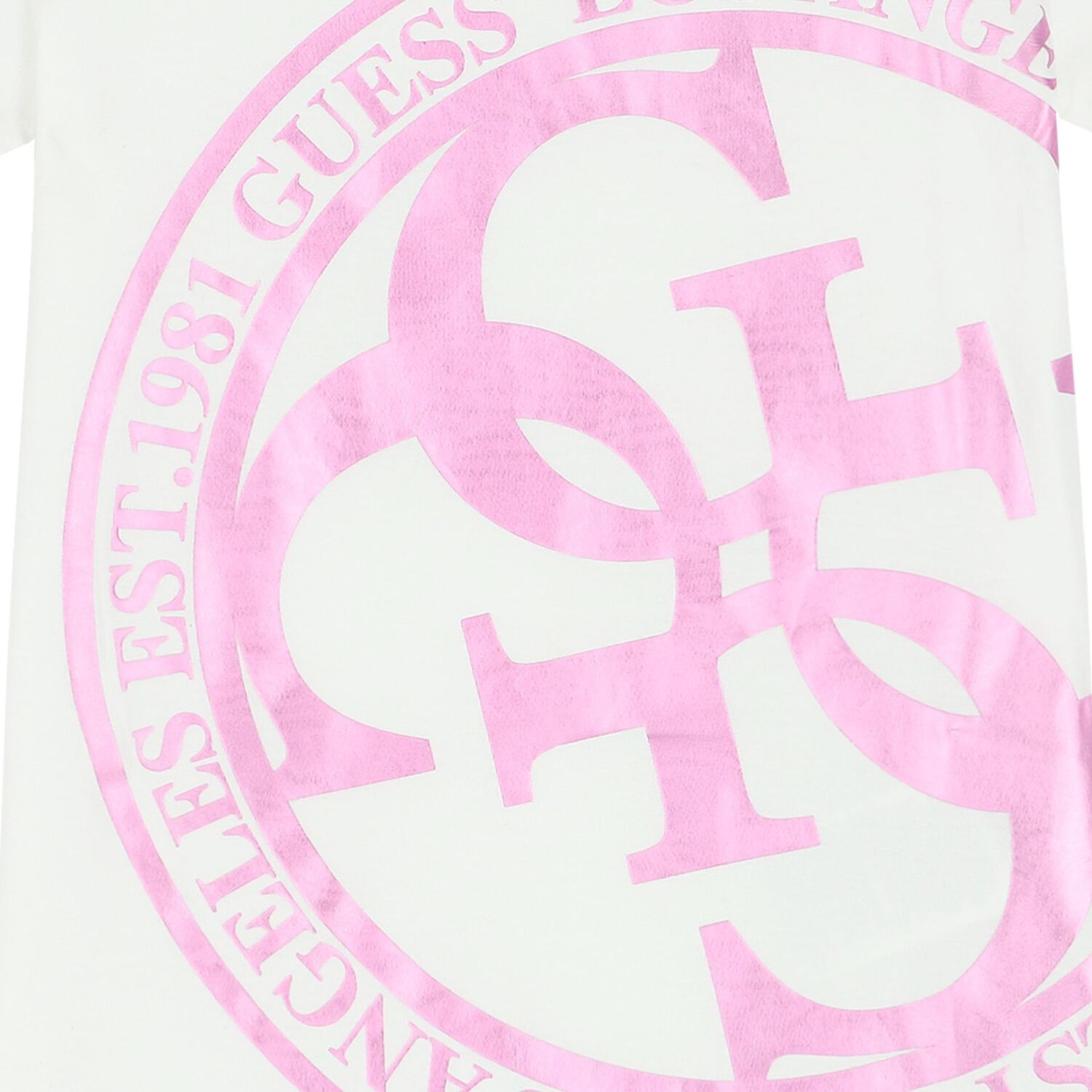 Girls White Logo T-Shirt, 1, hi-res