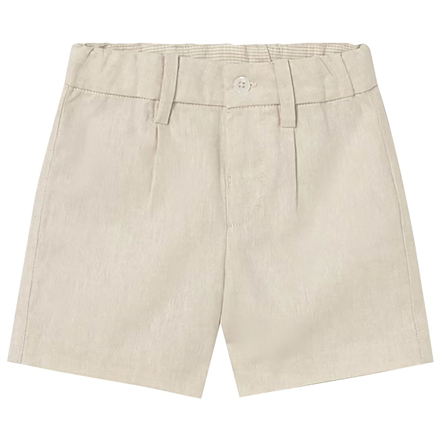 Younger Boys Beige Shorts, 1, hi-res