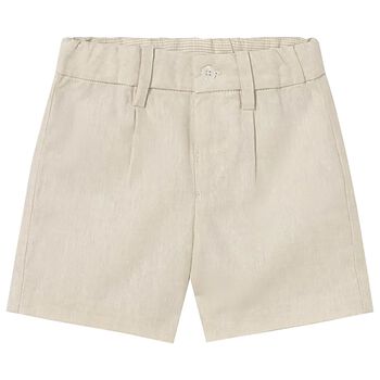 Younger Boys Beige Shorts