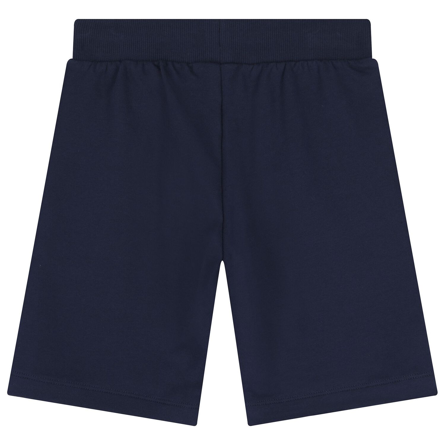 Boys Black Logo Shorts, 1, hi-res