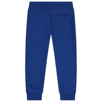 Boys Blue Logo Joggers 