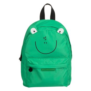 Boys Green Frog Backpack