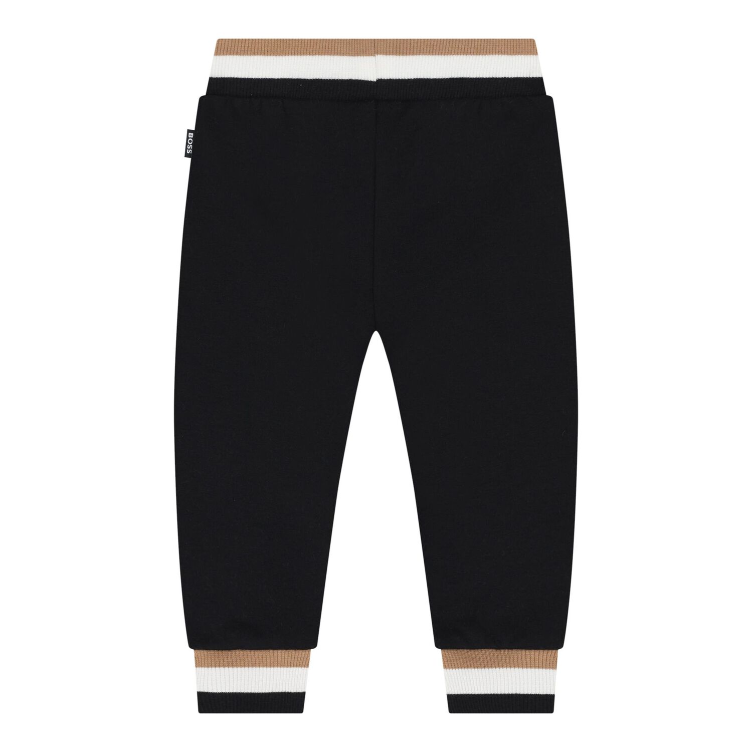 Baby Boys Black & White Logo Tracksuit Gift Set, 2, hi-res