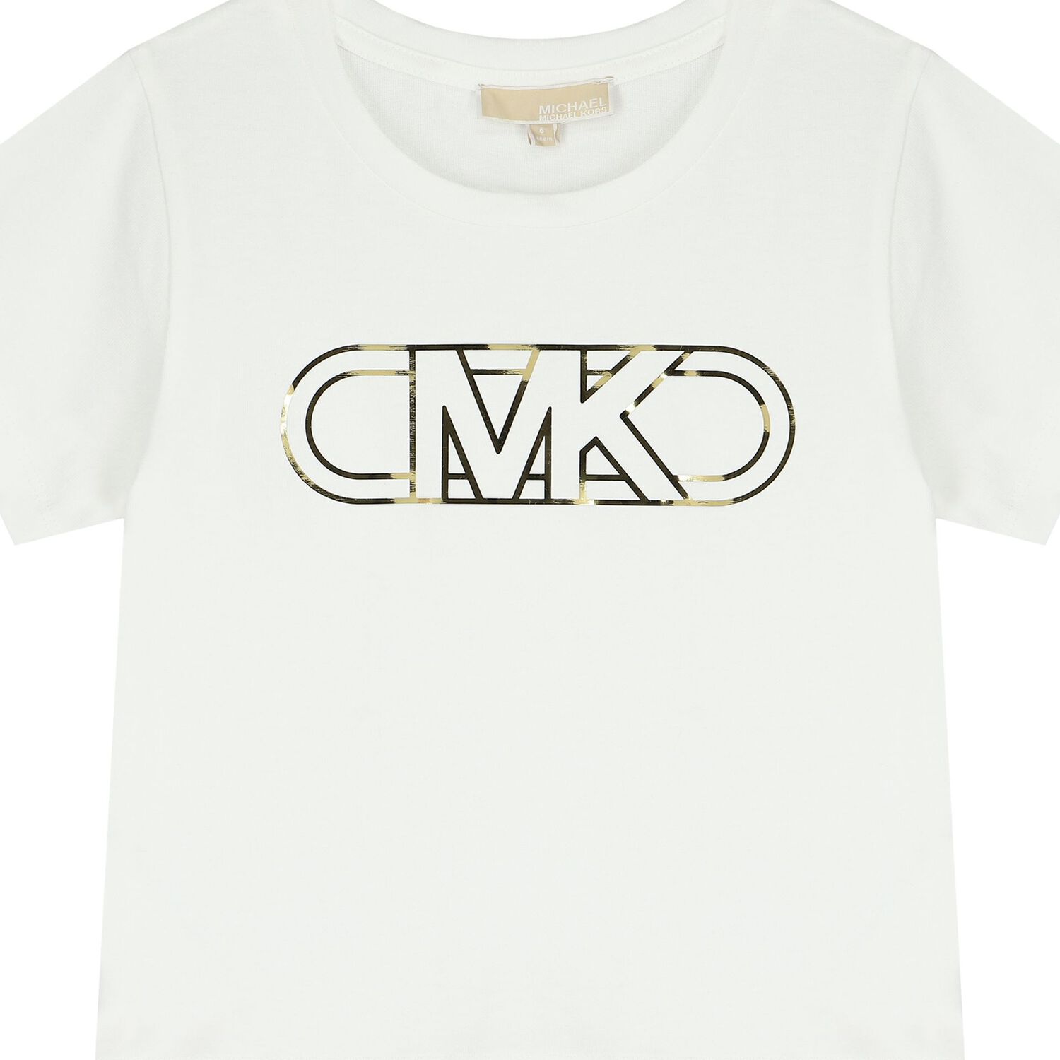 Girls Ivory Logo T-Shirt, 1, hi-res image number null