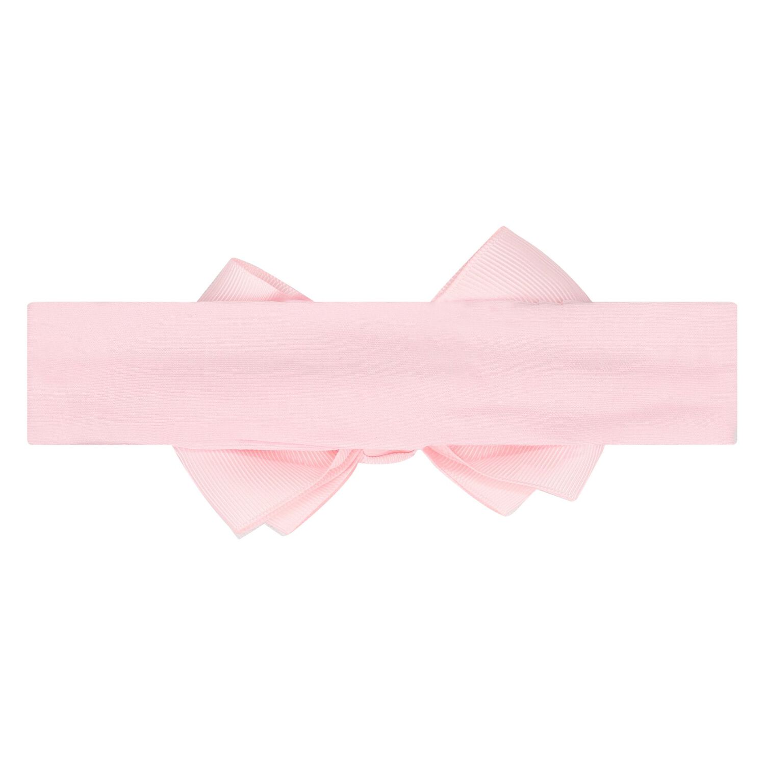 Baby Girls Pink Bow Headband, 4, hi-res