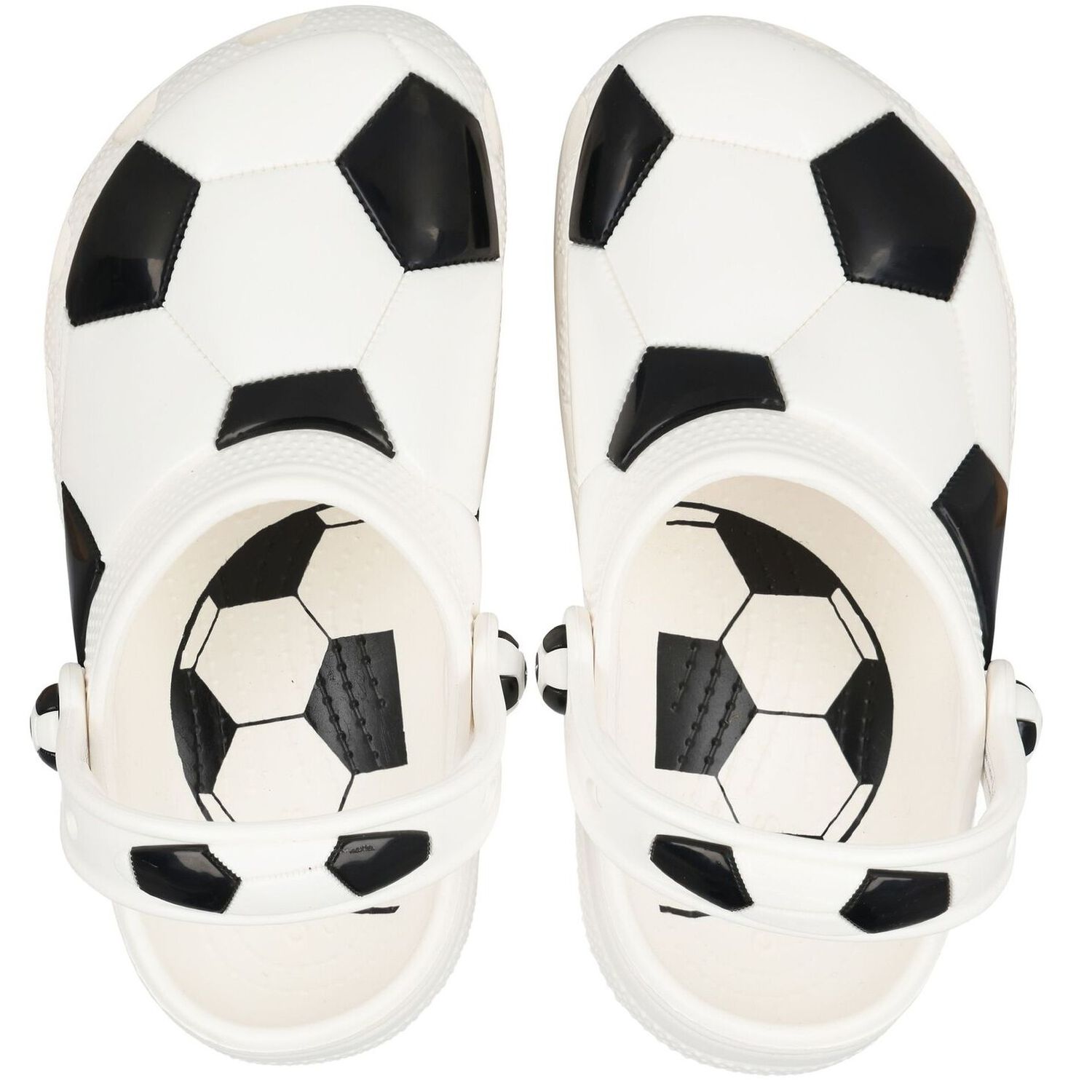 Boys Classic Soccer Ball Clogs Sandals, 1, hi-res image number null