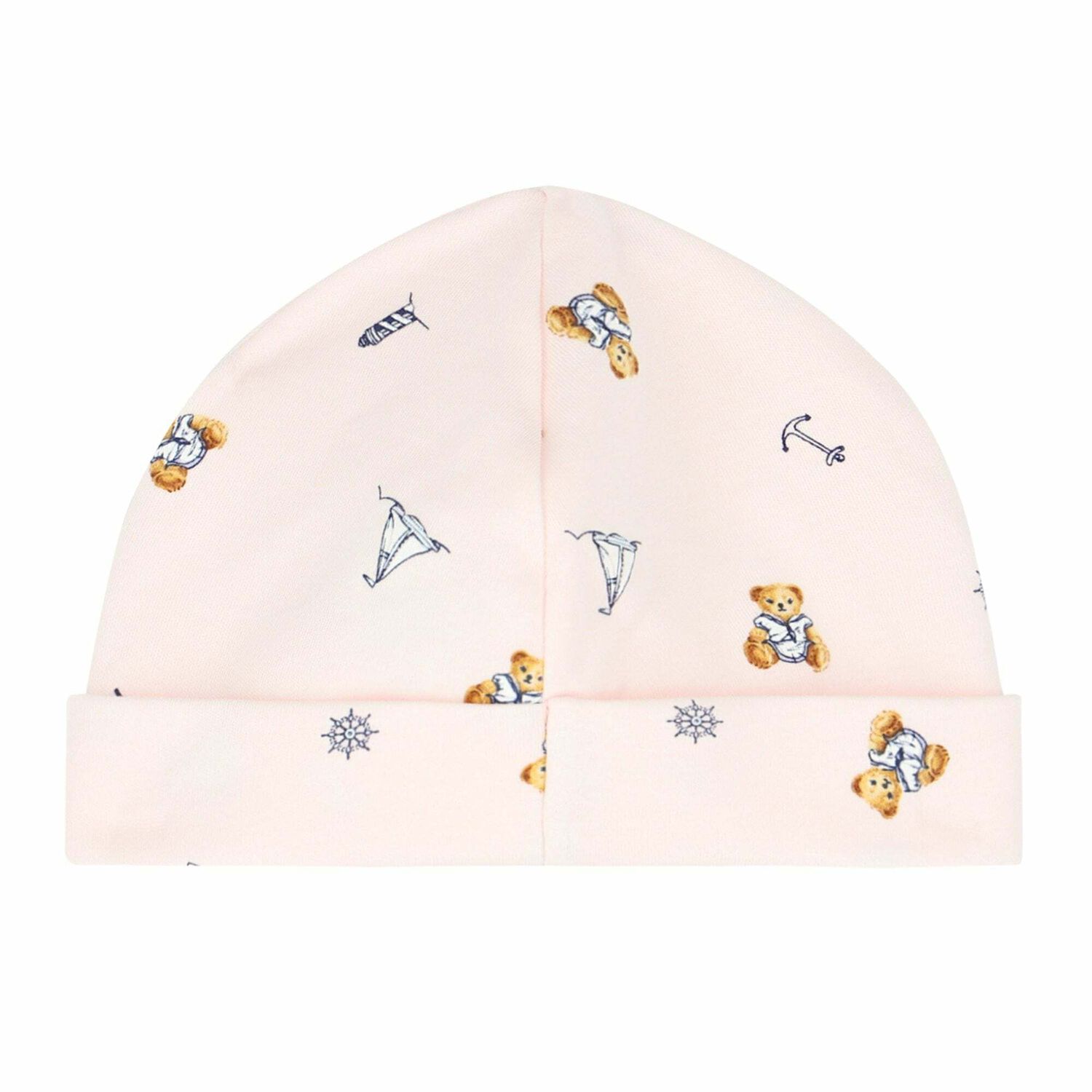 Baby Girls Pink Hat, 2, hi-res