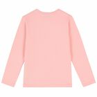 Pink Logo Long Sleeve Top, 3, hi-res