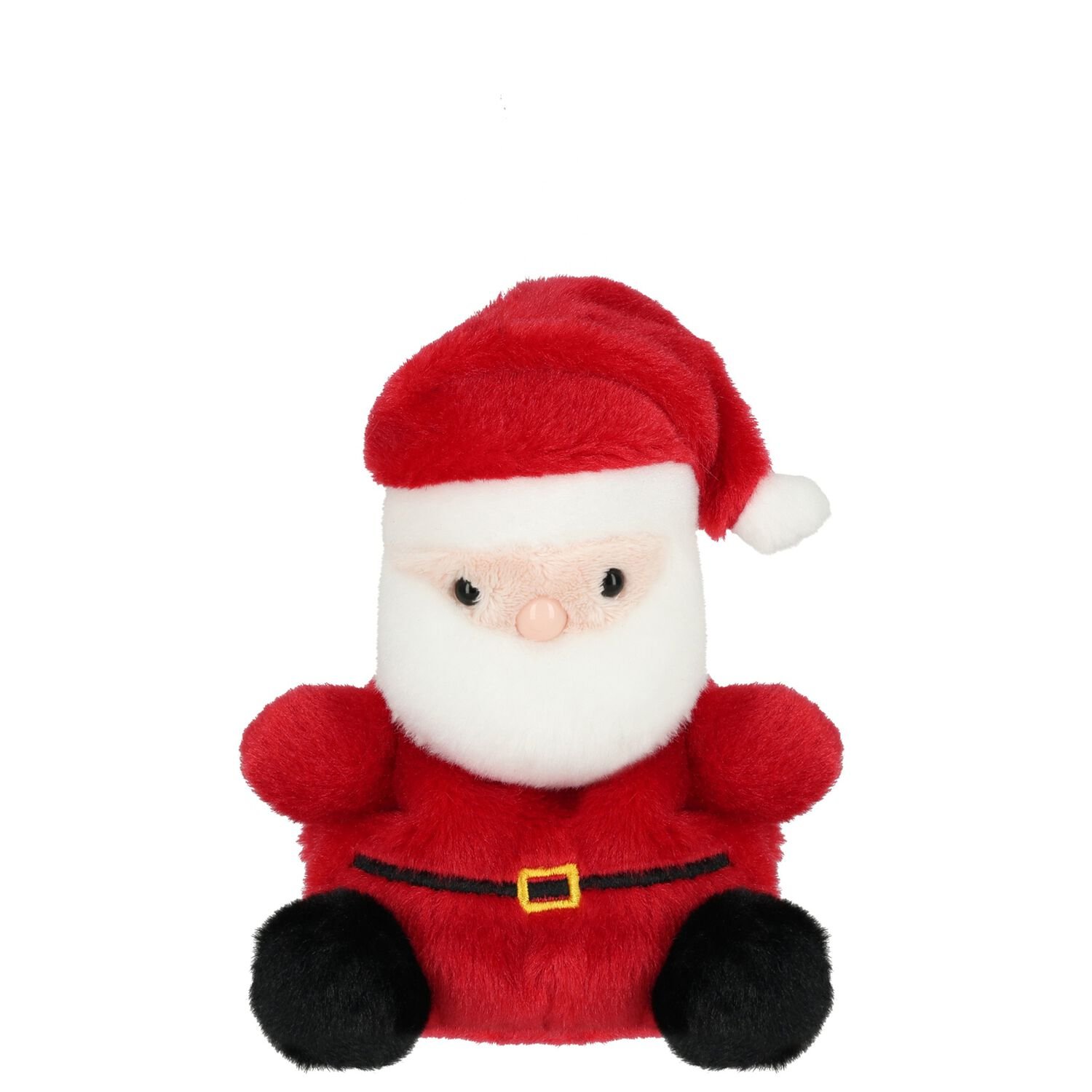 Palm Pals Red & White Santa Claus Soft Toy ( 15CM ), 1, hi-res