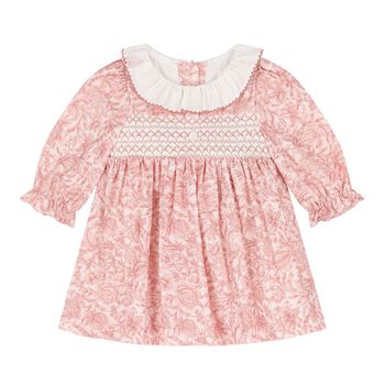 Baby Girls Pink Liberty Dress