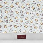 Baby Boys Blue & White Teddy Bear Logo Nest, 1, hi-res