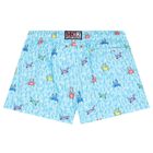 Boys Blue Crabs Swim Shorts, 1, hi-res