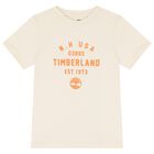 Boys Ivory & Green Logo T-Shirts ( 2-Pack ), 2, hi-res