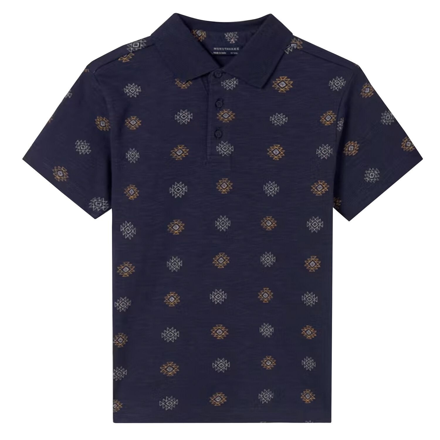 Boys Navy Blue Polo Shirt, 1, hi-res image number null