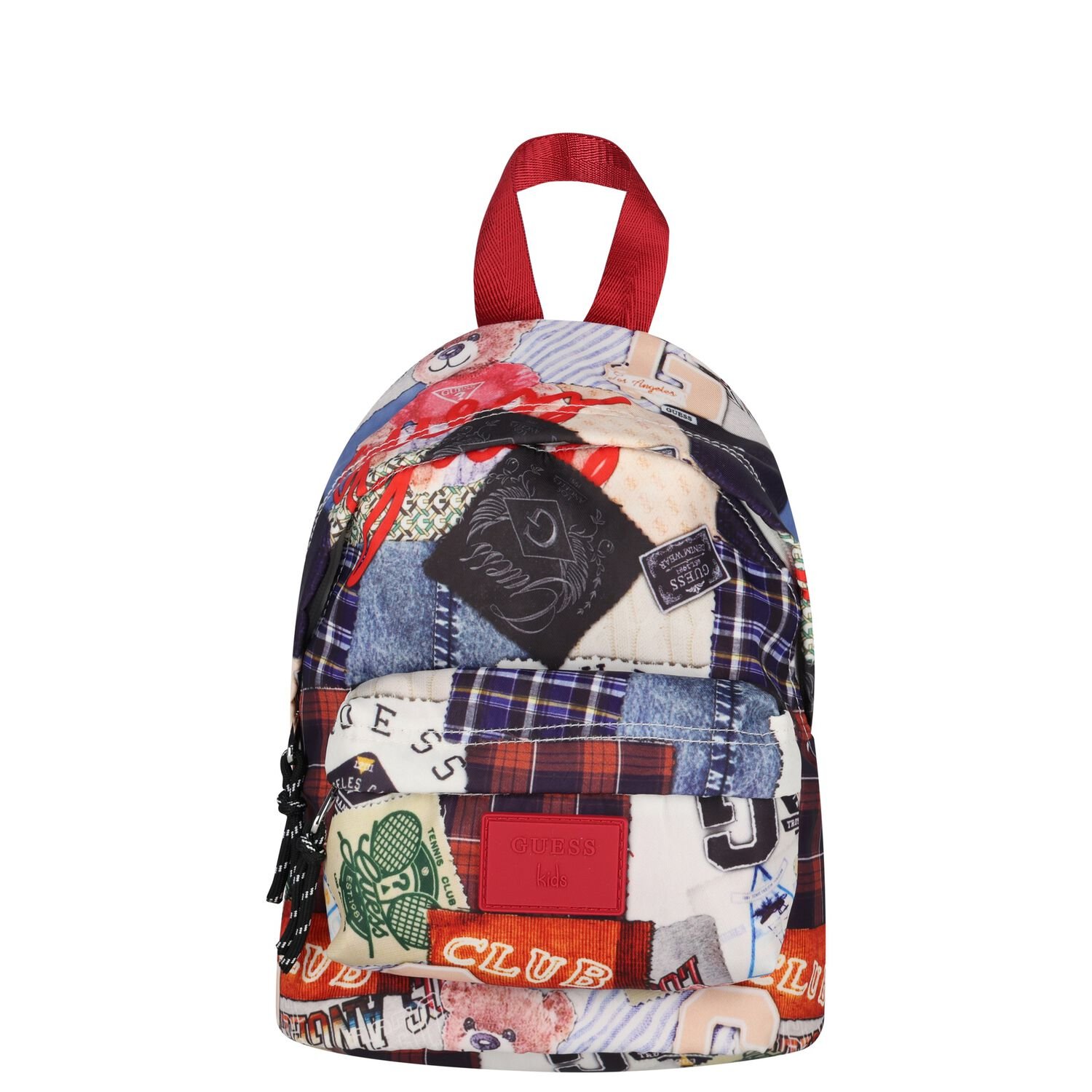 Boys Multi-Coloured Logo Backpack, 1, hi-res