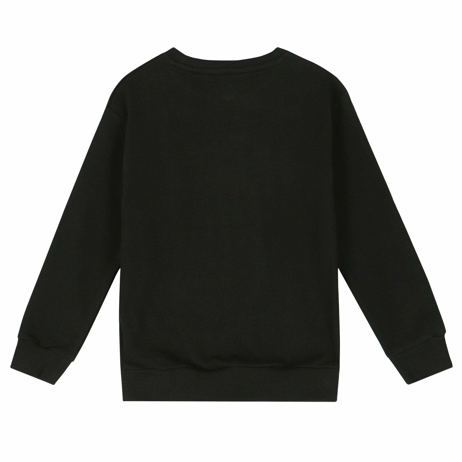 Black Embellished Logo Sweatshirt, 1, hi-res image number null
