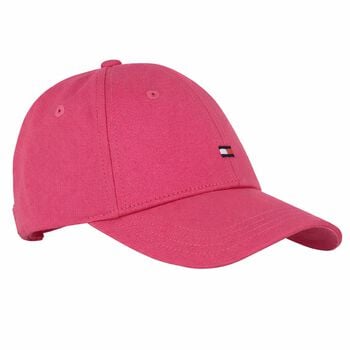 Girls Pink Logo Cap