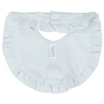 Baby Boys Blue Teddy Bear Bib