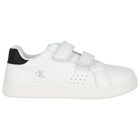 White Logo Trainers, 1, hi-res