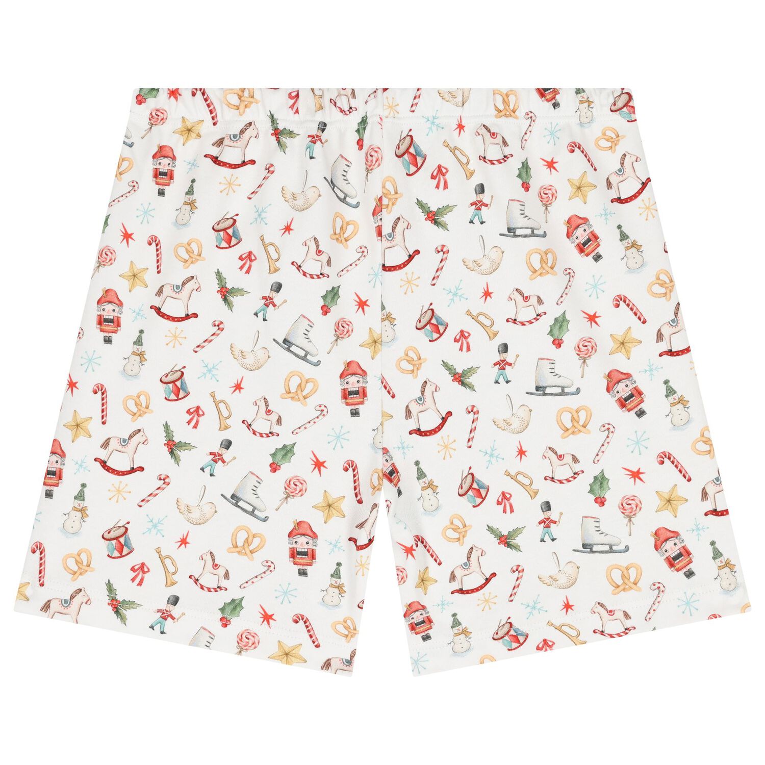 White Festive Pyjamas, 1, hi-res