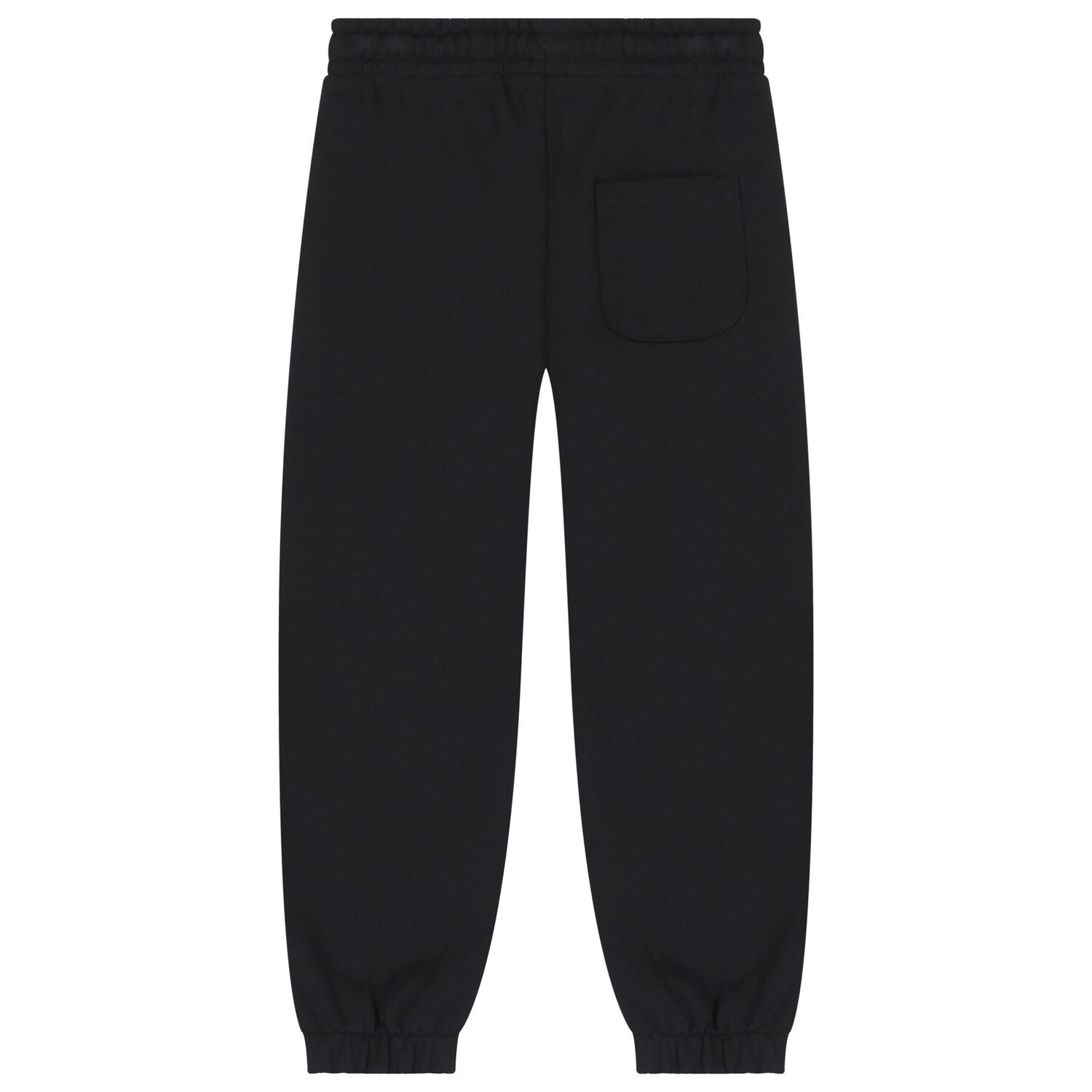 Girls Black & Pink Logo Joggers, 4, hi-res