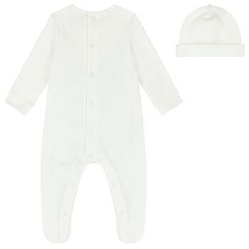 Baby White Babygrow Set