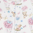 Baby Girls White Azalia Babygrow Set, 1, hi-res