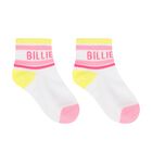 Girls Pink Heart Jacquard Socks ( 2-Pack ), 1, hi-res
