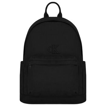 Black Logo Backpack