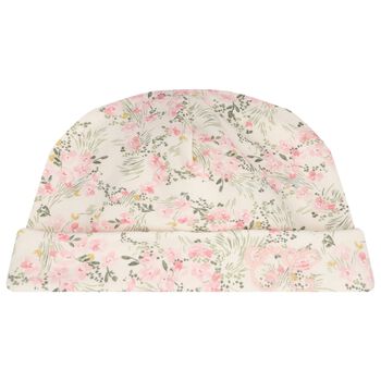 Baby Girls Pink Floral Hat