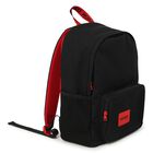 Black & Red Logo Backpack, 1, hi-res