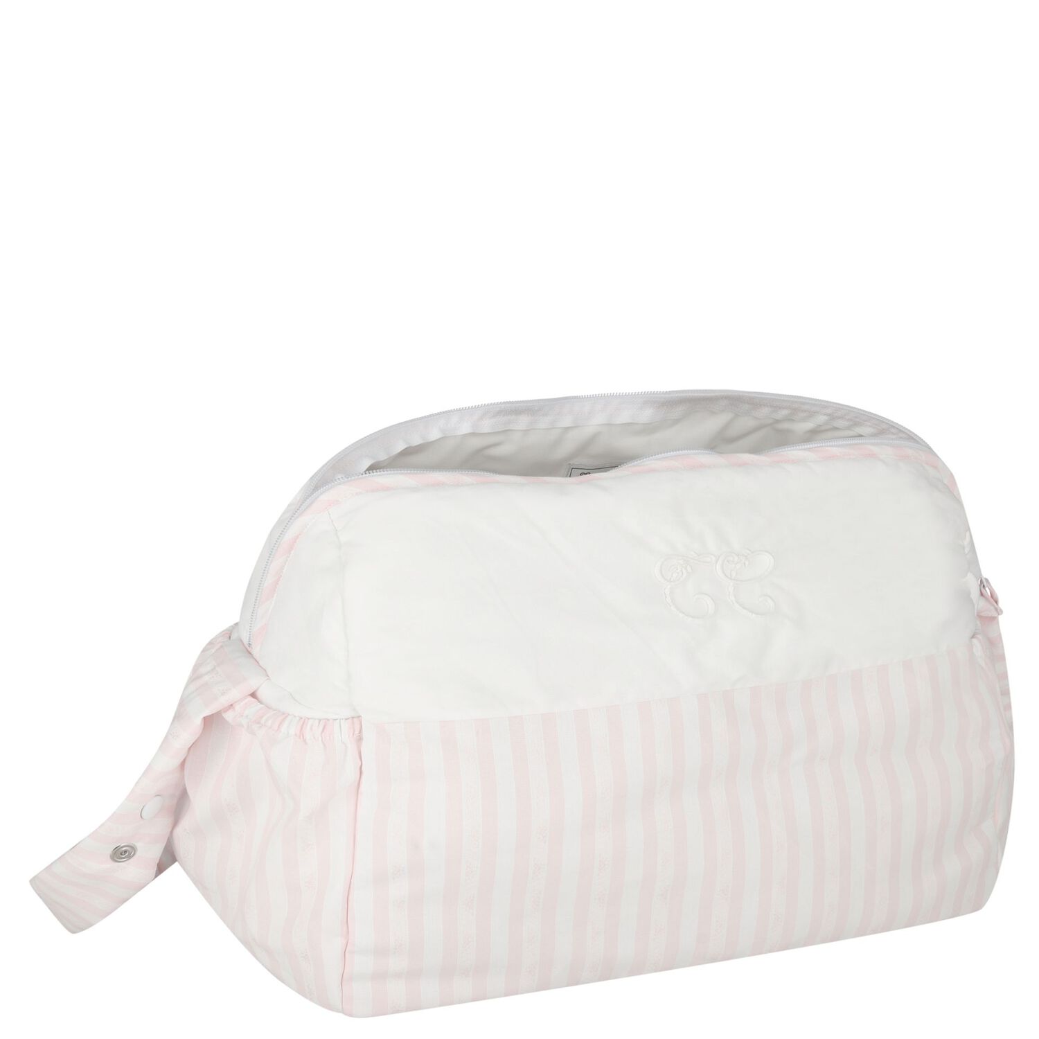 White & Pink Garda Baby Changing Bag Set ( 37CM ), 1, hi-res