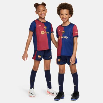 Blue & Burgundy F.C. Barcelona 2024/25 Shorts Set