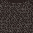 Girls Brown Logo Sweatshirt Dress, 1, hi-res