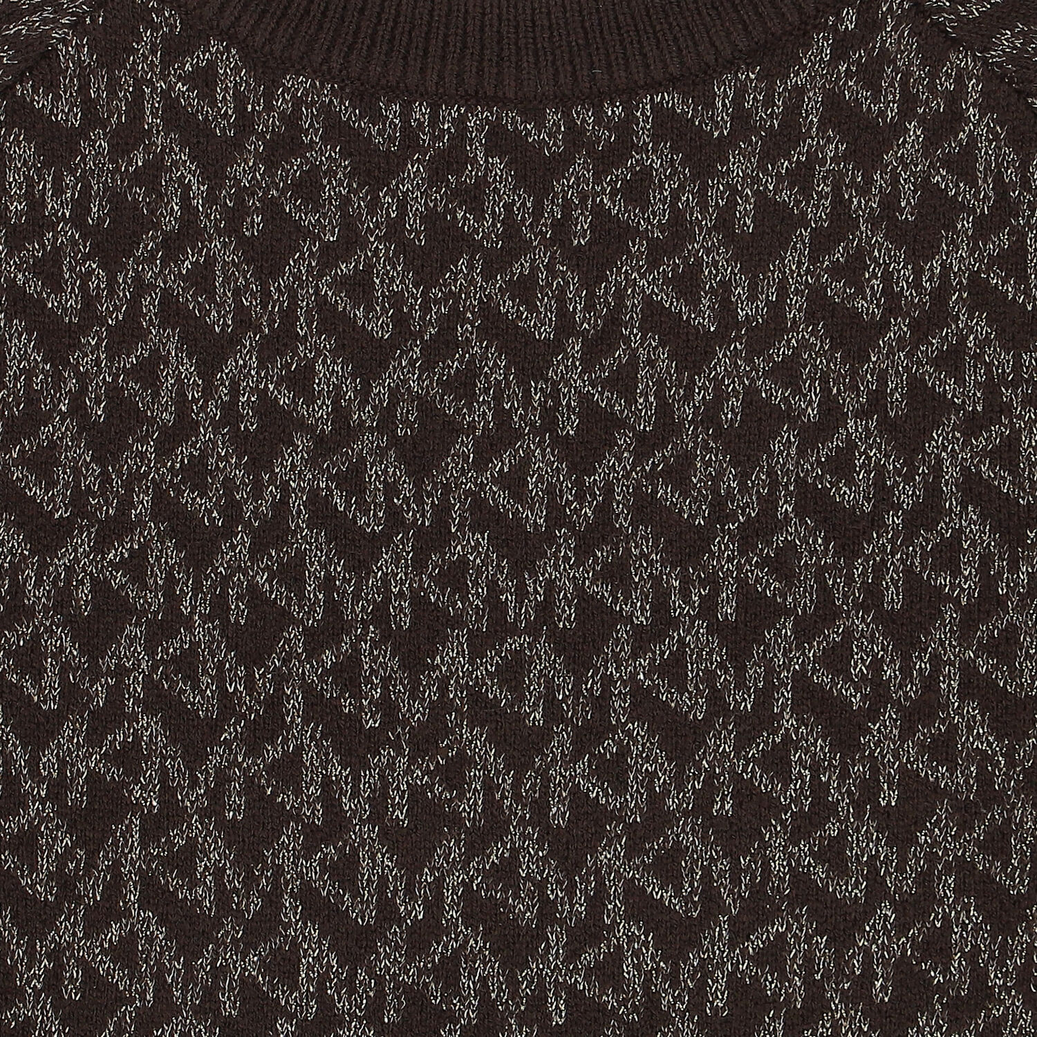 Girls Brown Logo Sweatshirt Dress, 1, hi-res