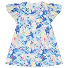 Girls Multi-Coloured Logo Dress, 1, hi-res