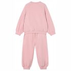 Girls Pink Strawberry Tracksuit, 1, hi-res