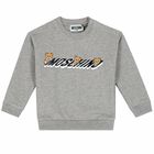 Grey Teddy Logo Sweatshirt, 1, hi-res