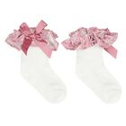 Baby Girls Floral Liberty Socks, 1, hi-res