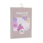 Baby Girls White Floral Bibs ( 2-Pack ), 1, hi-res