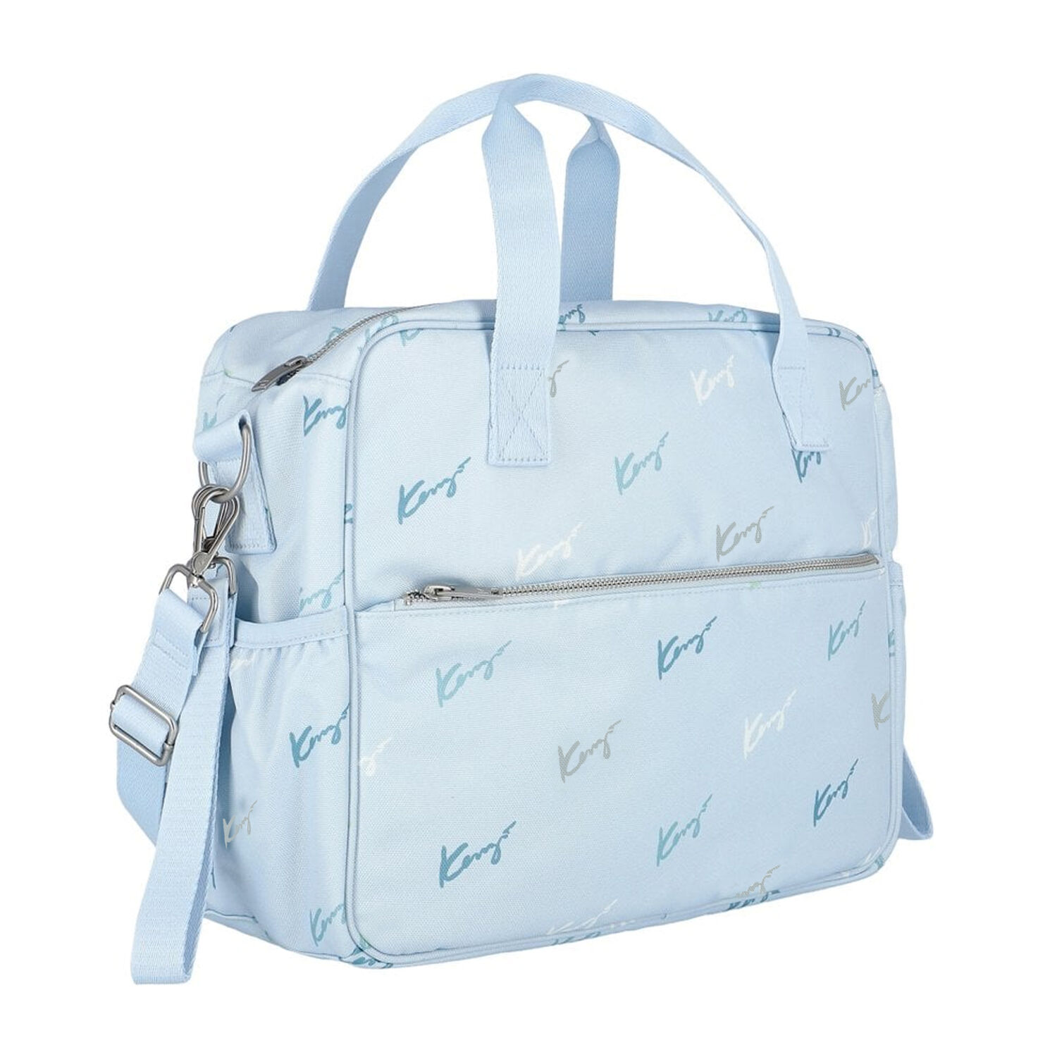 Blue Logo Baby Changing Bag, 1, hi-res