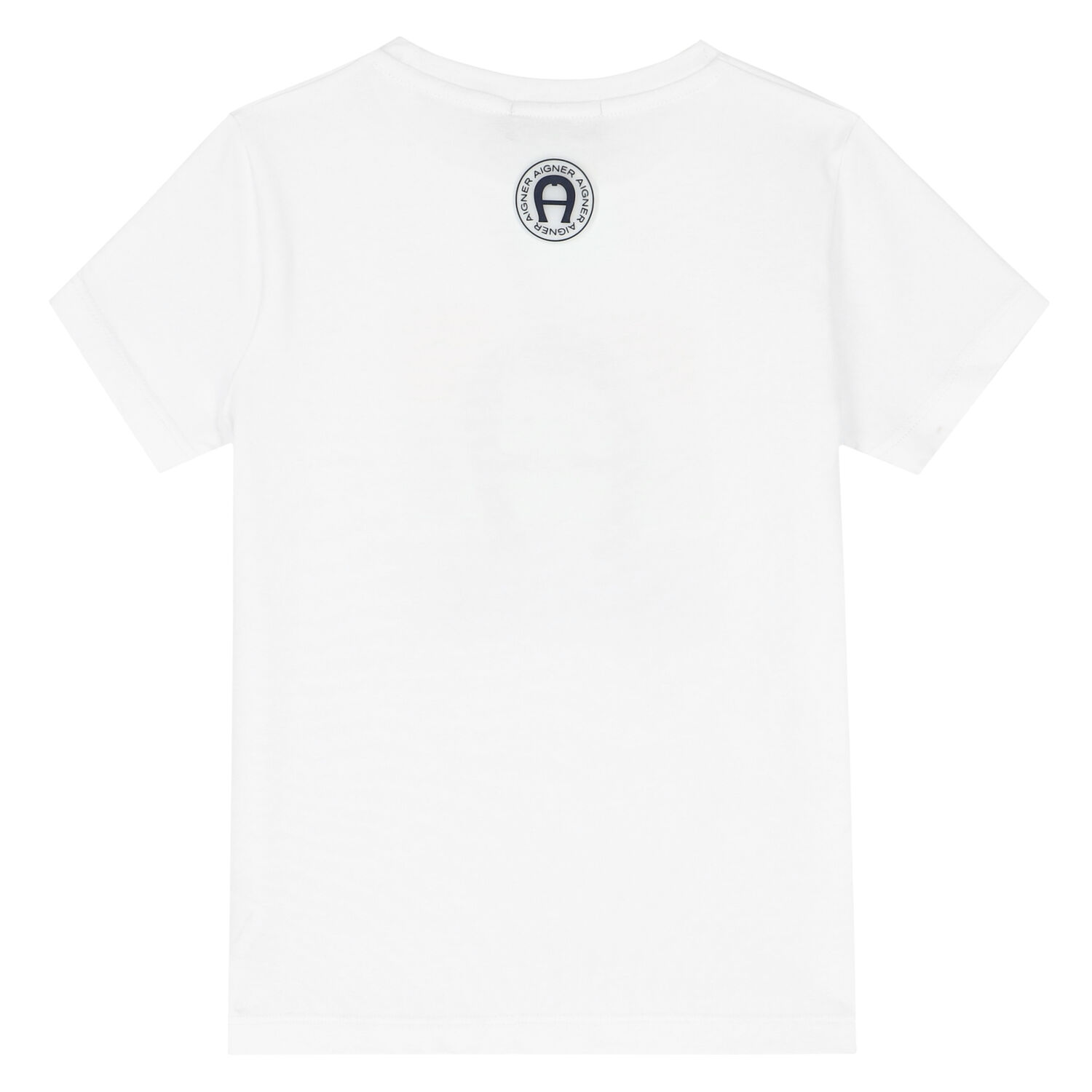 Girls White Logo T-Shirt, 1, hi-res