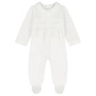 Ivory Smocked Babygrow Gift Set, 2, hi-res
